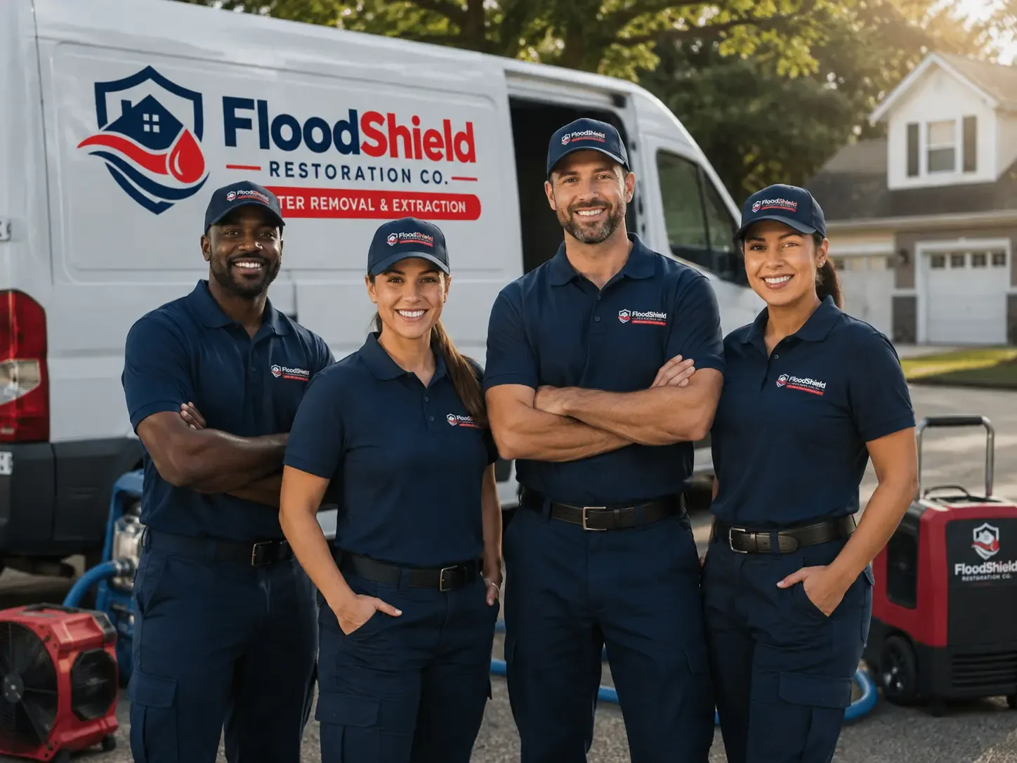 Flood Damage Restoration company in Rowena, TX